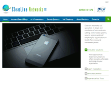 Tablet Screenshot of clearline.net